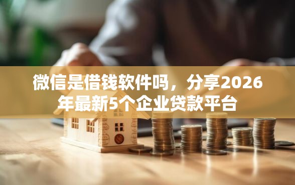 微信是借钱软件吗，分享2026年最新5个企业贷款平台