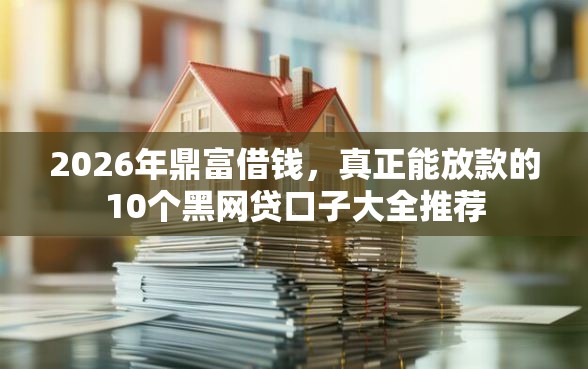 2026年鼎富借钱，真正能放款的10个黑网贷口子大全推荐