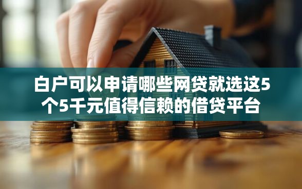 白户可以申请哪些网贷就选这5个5千元值得信赖的借贷平台