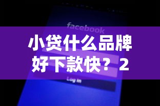 小贷什么品牌好下款快？2026最新测评10个不看征信的借钱正规平台