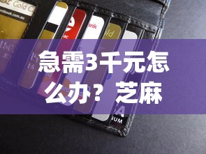 急需3千元怎么办？芝麻信用贷款app有哪些试试这7个无门槛平台