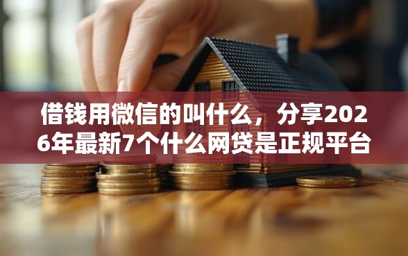 借钱用微信的叫什么，分享2026年最新7个什么网贷是正规平台