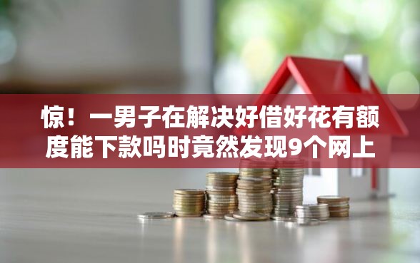 惊！一男子在解决好借好花有额度能下款吗时竟然发现9个网上借钱平台好最正规，事后分享了出来