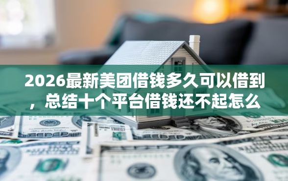 2026最新美团借钱多久可以借到，总结十个平台借钱还不起怎么办！