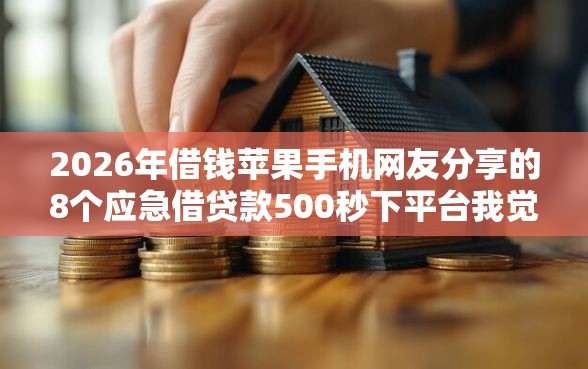 2026年借钱苹果手机网友分享的8个应急借贷款500秒下平台我觉得不错！