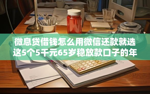 微息贷借钱怎么用微信还款就选这5个5千元65岁稳放款口子的年龄要求
