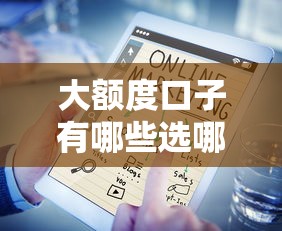 大额度口子有哪些选哪个平台？8个营业执照贷款平台推荐