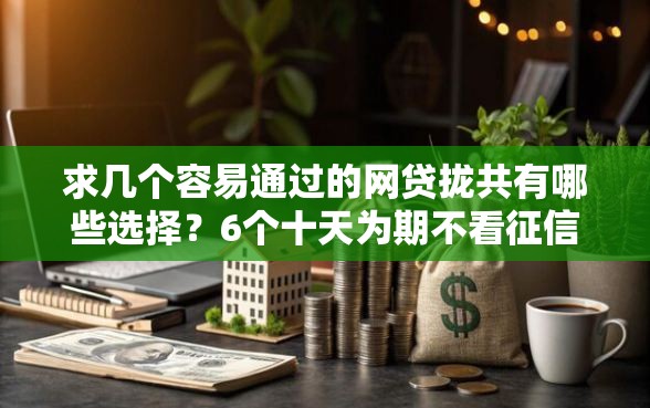 求几个容易通过的网贷拢共有哪些选择？6个十天为期不看征信借钱平台详解