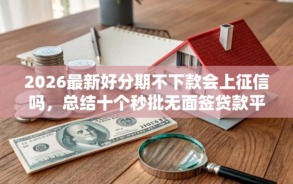 2026最新好分期不下款会上征信吗，总结十个秒批无面签贷款平台！