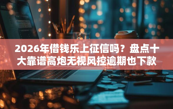 2026年借钱乐上征信吗？盘点十大靠谱高炮无视风控逾期也下款的口子
