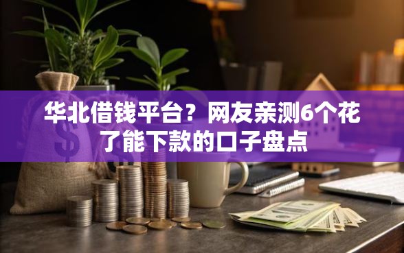 华北借钱平台？网友亲测6个花了能下款的口子盘点