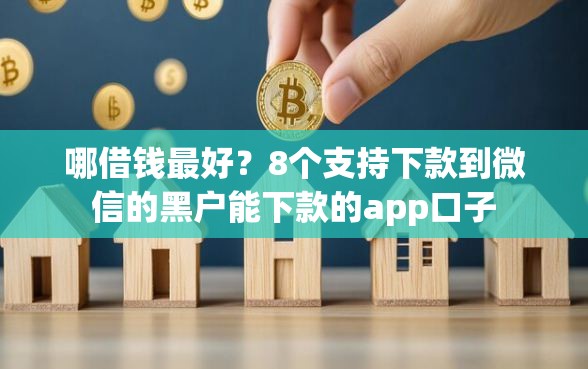 哪借钱最好?8个支持下款到微信的黑户能下款的app口子 哪借钱最好?8个支持下款到微信的黑户能下款的app口子