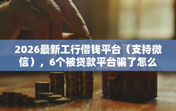2026最新工行借钱平台（支持微信），6个被贷款平台骗了怎么办无私分享