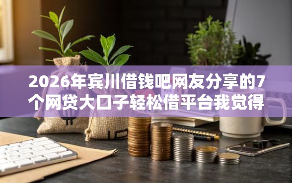 2026年宾川借钱吧网友分享的7个网贷大口子轻松借平台我觉得不错！