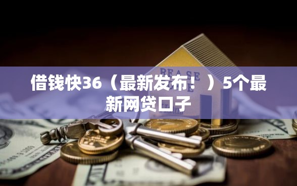 借钱快36（最新发布！）5个最新网贷口子