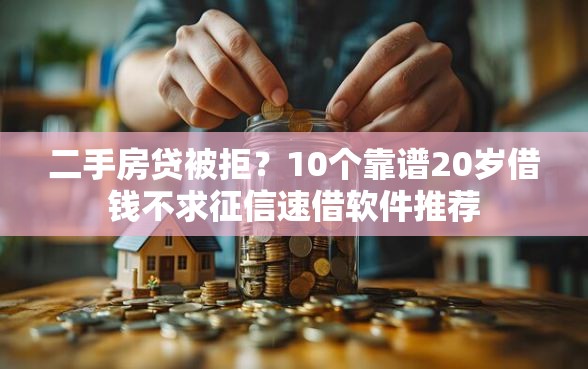 二手房贷被拒？10个靠谱20岁借钱不求征信速借软件推荐