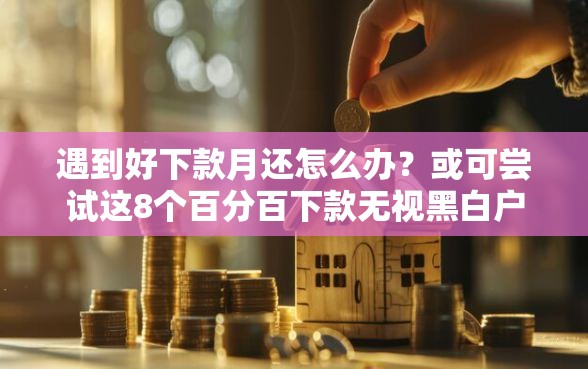 遇到好下款月还怎么办？或可尝试这8个百分百下款无视黑白户口子
