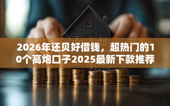 2026年还贝好借钱，超热门的10个高炮口子2025最新下款推荐
