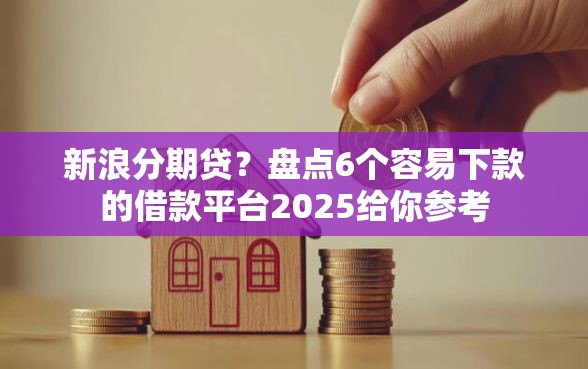 新浪分期贷？盘点6个容易下款的借款平台2025给你参考