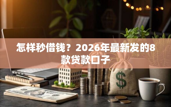 怎样秒借钱？2026年最新发的8款贷款口子