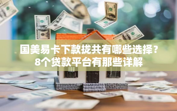 国美易卡下款拢共有哪些选择？8个贷款平台有那些详解