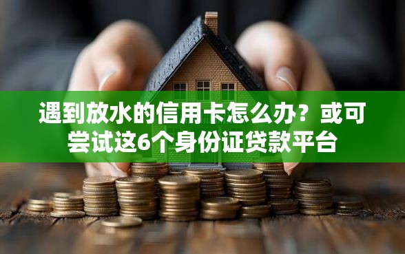 遇到放水的信用卡怎么办？或可尝试这6个身份证贷款平台