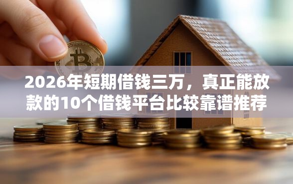 2026年短期借钱三万，真正能放款的10个借钱平台比较靠谱推荐