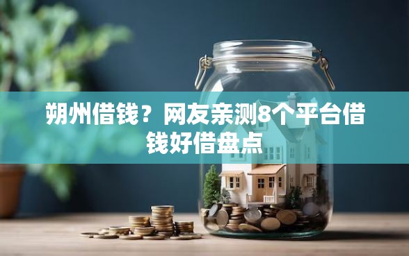 朔州借钱？网友亲测8个平台借钱好借盘点