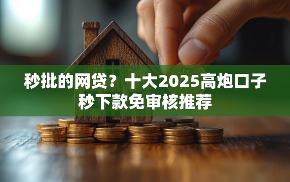 秒批的网贷？十大2025高炮口子秒下款免审核推荐
