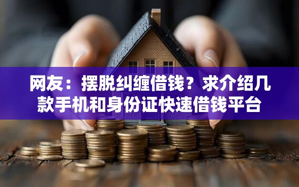 网友：摆脱纠缠借钱？求介绍几款手机和身份证快速借钱平台
