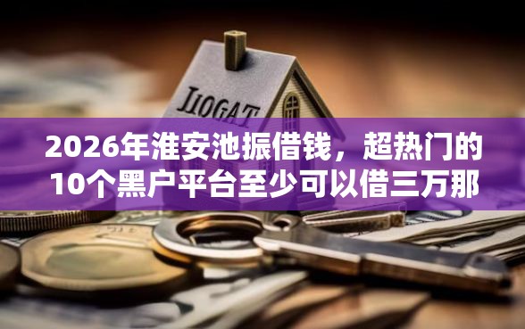 2026年淮安池振借钱，超热门的10个黑户平台至少可以借三万那种推荐
