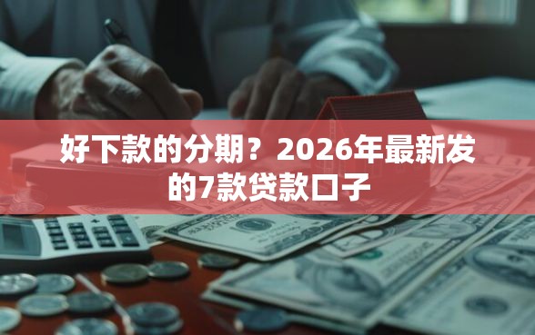 好下款的分期？2026年最新发的7款贷款口子