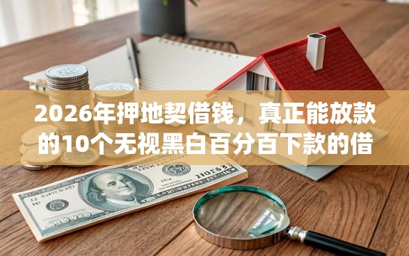 2026年押地契借钱，真正能放款的10个无视黑白百分百下款的借款app推荐
