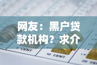 网友：黑户贷款机构？求介绍几款不上征信得网贷平台下载