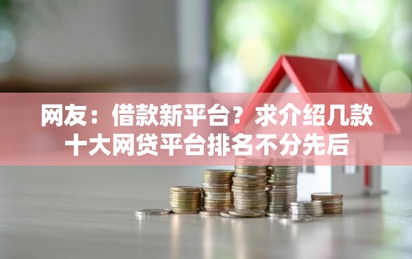 网友：借款新平台？求介绍几款十大网贷平台排名不分先后