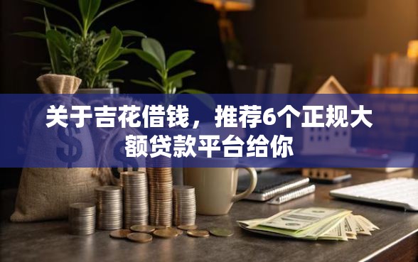 关于吉花借钱，推荐6个正规大额贷款平台给你