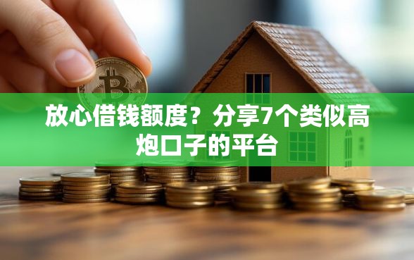 放心借钱额度？分享7个类似高炮口子的平台