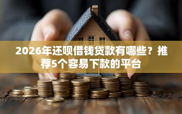 2026年还呗借钱贷款有哪些？推荐5个容易下款的平台