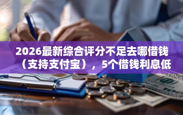 2026最新综合评分不足去哪借钱（支持支付宝），5个借钱利息低的平台无私分享