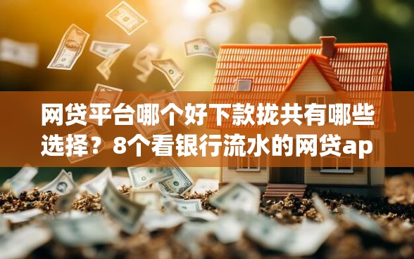 网贷平台哪个好下款拢共有哪些选择？8个看银行流水的网贷app详解