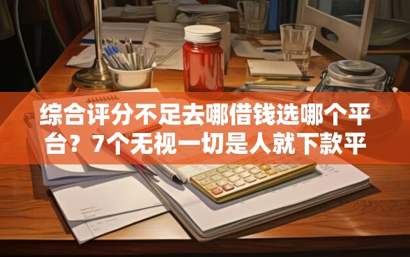 综合评分不足去哪借钱选哪个平台？7个无视一切是人就下款平台推荐