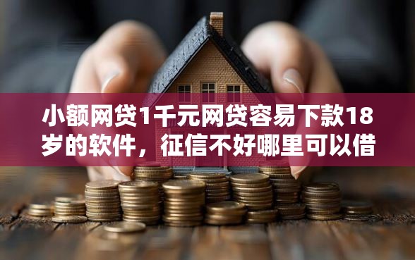 小额网贷1千元网贷容易下款18岁的软件，征信不好哪里可以借钱的6个平台介绍