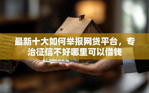 最新十大如何举报网贷平台，专治征信不好哪里可以借钱