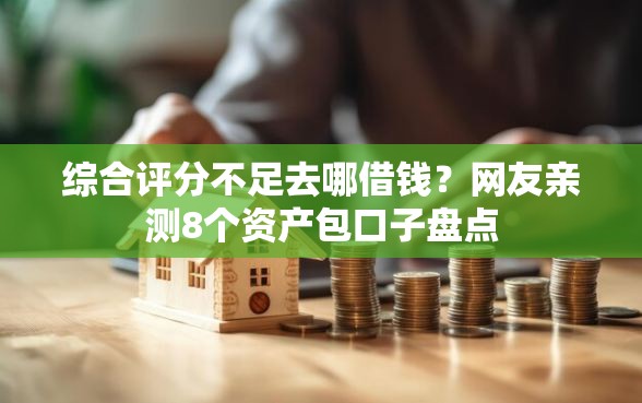 综合评分不足去哪借钱？网友亲测8个资产包口子盘点