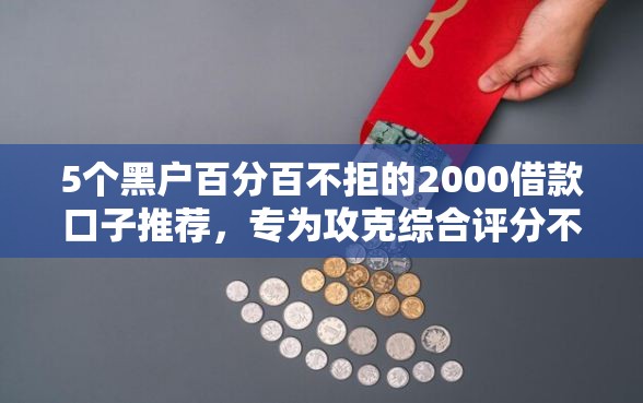 5个黑户百分百不拒的2000借款口子推荐，专为攻克综合评分不足去哪借钱难题
