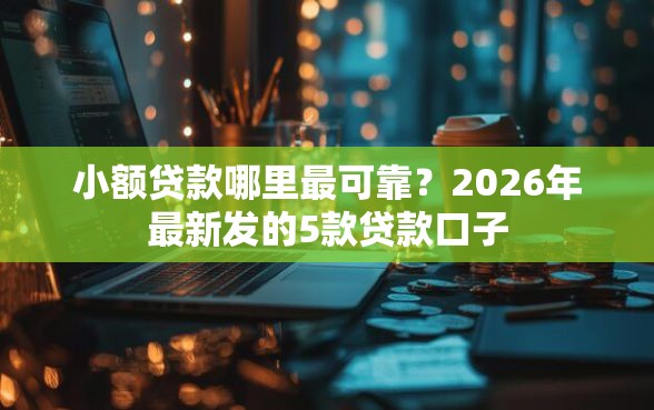 小额贷款哪里最可靠?2026年最新发的5款贷款口子 小额贷款哪里最可靠?2026年最新发的5款贷款口子