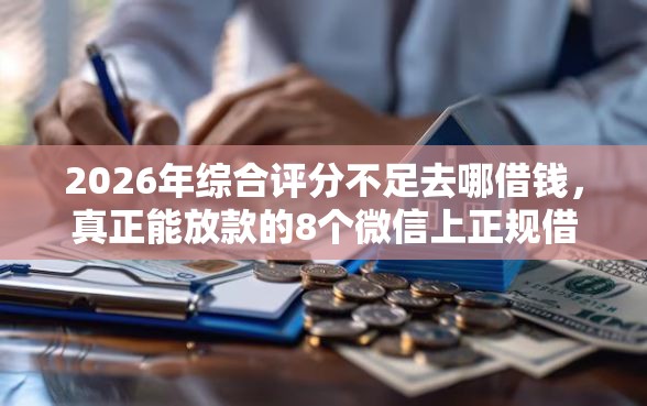 2026年综合评分不足去哪借钱,真正能放款的8个微信上正规借钱平台推荐 2026年综合评分不足去哪借钱,真正能放款的8个微信上正规借钱平台推荐
