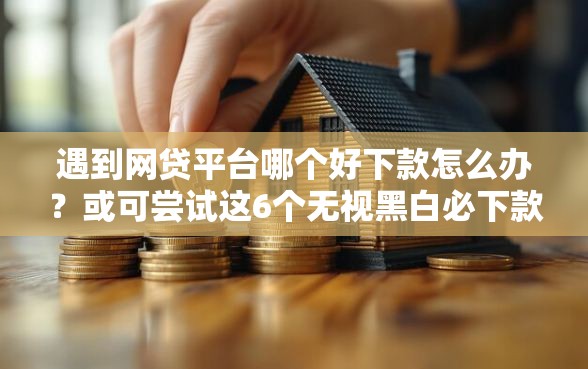 遇到网贷平台哪个好下款怎么办?或可尝试这6个无视黑白必下款的网贷软件 遇到网贷平台哪个好下款怎么办?或可尝试这6个无视黑白必下款的网贷软件