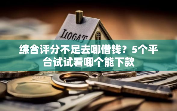 综合评分不足去哪借钱?5个平台试试看哪个能下款 综合评分不足去哪借钱?5个平台试试看哪个能下款