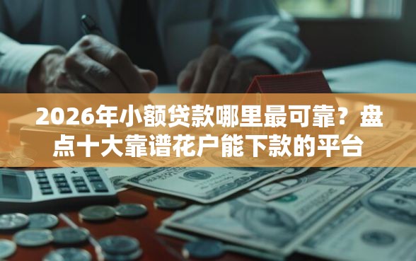2026年小额贷款哪里最可靠？盘点十大靠谱花户能下款的平台